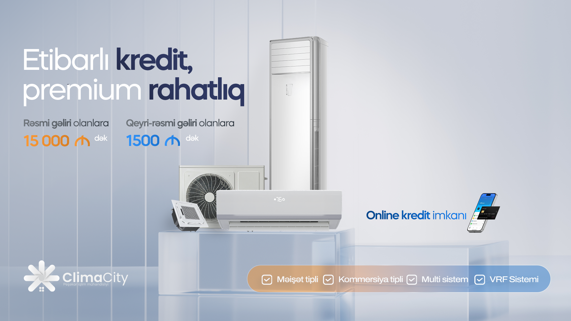 Etibarlı kredir - premium rahatlıq!